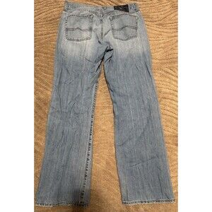 Vtg Lucky Brand Dungarees By Gene Montesano Classic Fit Straight Leg Mens Sz 34